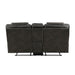 Gainesville Double Reclining Loveseat with Center Console in Brown - 8560PM-2 - FAMSA Furniture (TX)