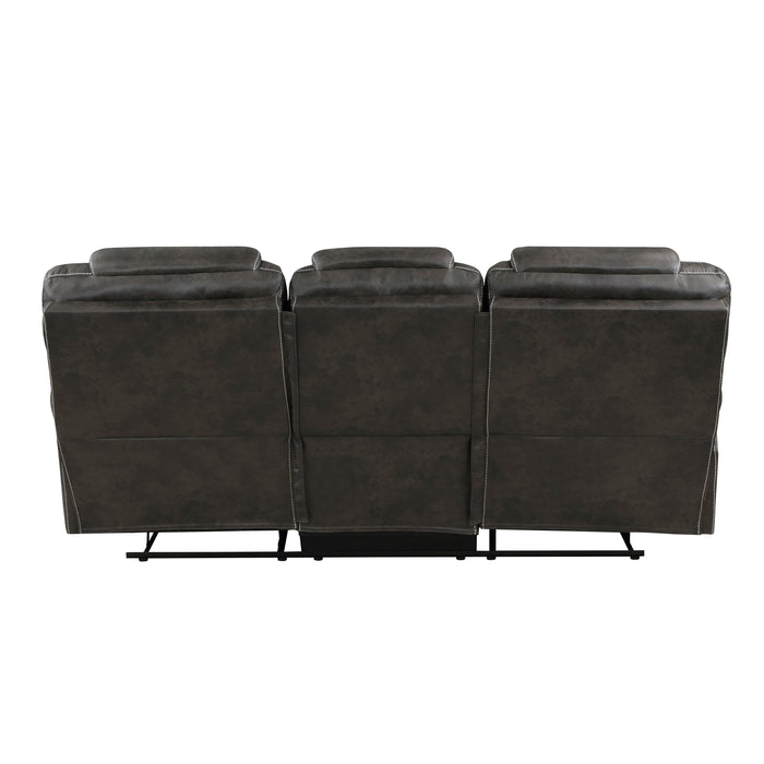 Gainesville 2pc Set: Sofa, Love in Brown - 8560PM*2 - FAMSA Furniture (TX)