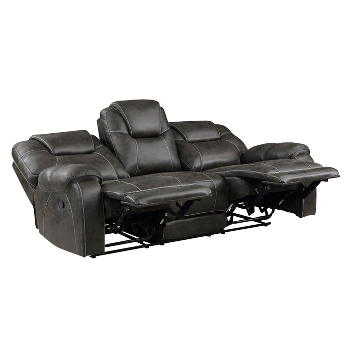 Gainesville 2pc Set: Sofa, Love in Brown - 8560PM*2 - FAMSA Furniture (TX)