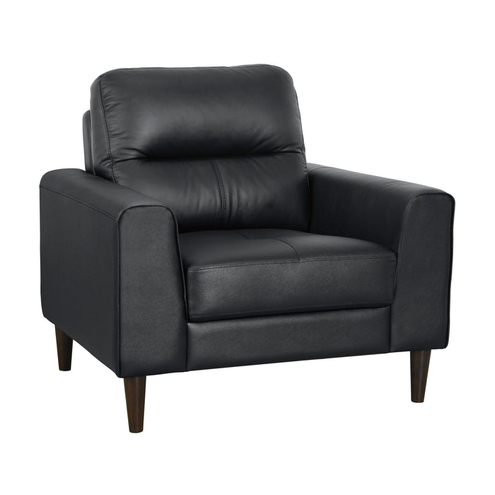 Lewes Chair in Black - 8566BLK-1 - FAMSA Furniture (TX)