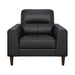 Lewes Chair in Black - 8566BLK-1 - FAMSA Furniture (TX)