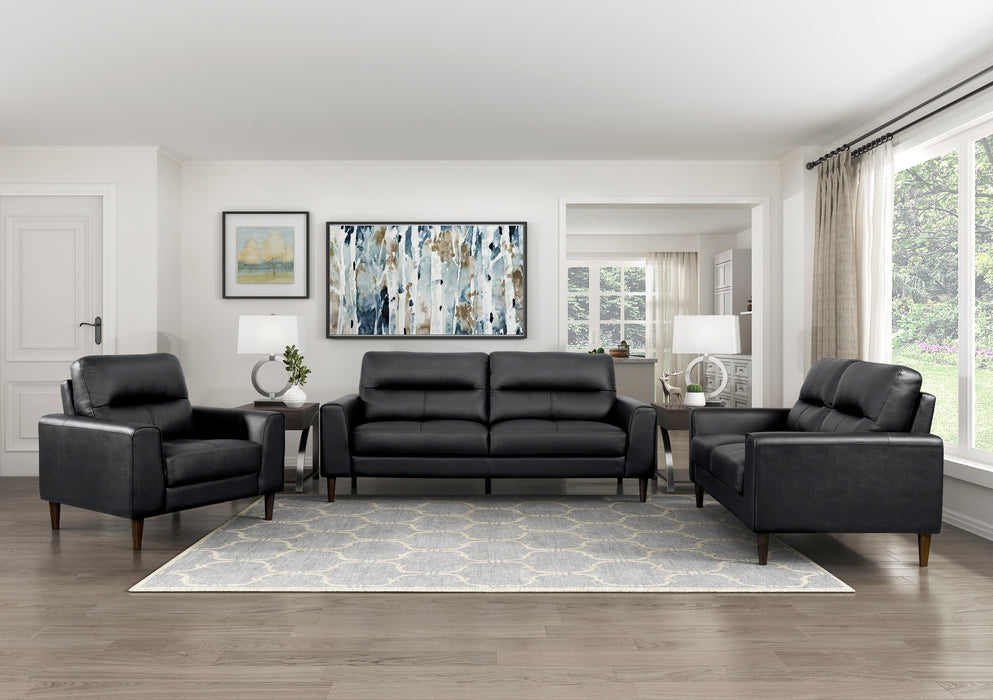 Lewes Chair in Black - 8566BLK-1 - FAMSA Furniture (TX)