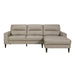 Lewes 2-Piece Sectional with Right Chaise in Beige - 8566LTE*SC - FAMSA Furniture (TX)
