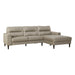 Lewes 2-Piece Sectional with Right Chaise in Beige - 8566LTE*SC - FAMSA Furniture (TX)