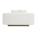 Novella Loveseat in White - 8568WH-2 - FAMSA Furniture (TX)