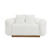 Novella Loveseat in White - 8568WH-2 - FAMSA Furniture (TX)