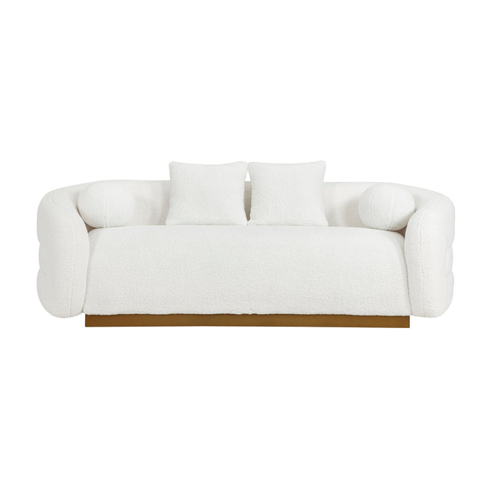 Novella Sofa in White - 8568WH-3 - FAMSA Furniture (TX)