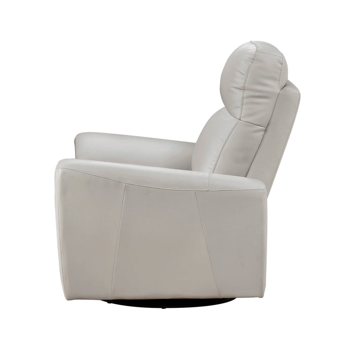 Essex Swivel Glider Chair in Gray - 8577GY-1 - FAMSA Furniture (TX)
