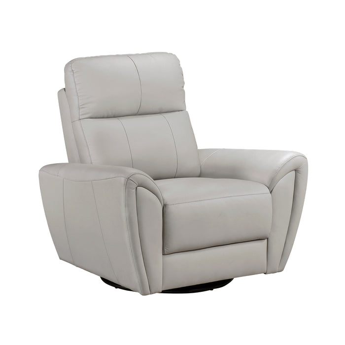 Essex Swivel Glider Chair in Gray - 8577GY-1 - FAMSA Furniture (TX)