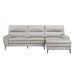 Essex 2-Piece Sectional with Right Chaise in Gray - 8577GY*SC - FAMSA Furniture (TX)