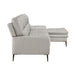 Essex 2-Piece Sectional with Right Chaise in Gray - 8577GY*SC - FAMSA Furniture (TX)