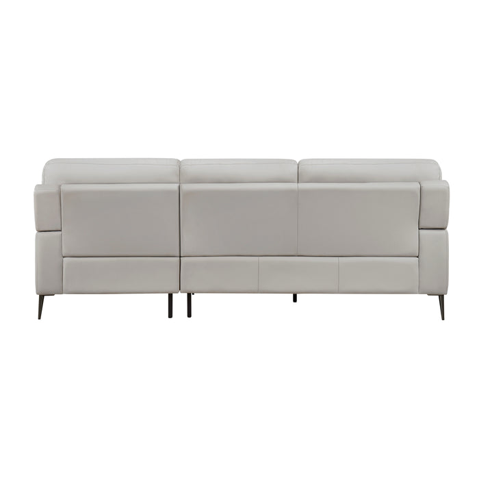 Essex 2-Piece Sectional with Right Chaise in Gray - 8577GY*SC - FAMSA Furniture (TX)