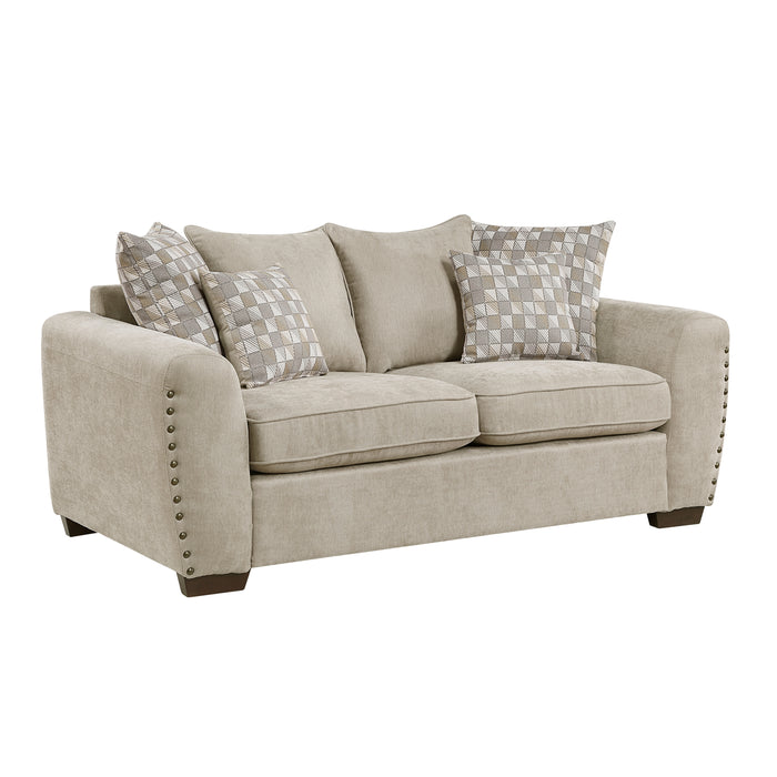 Silverthorne Loveseat in Brown - 8579SS-2 - FAMSA Furniture (TX)