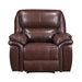 Lyman Reclining Chair in Brown - 8588BR-1 - FAMSA Furniture (TX)
