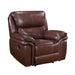 Lyman Reclining Chair in Brown - 8588BR-1 - FAMSA Furniture (TX)
