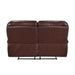 Lyman Double Reclining Loveseat in Brown - 8588BR-2 - FAMSA Furniture (TX)