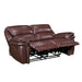 Lyman Double Reclining Loveseat in Brown - 8588BR-2 - FAMSA Furniture (TX)