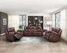 Lyman Double Reclining Loveseat in Brown - 8588BR-2 - FAMSA Furniture (TX)