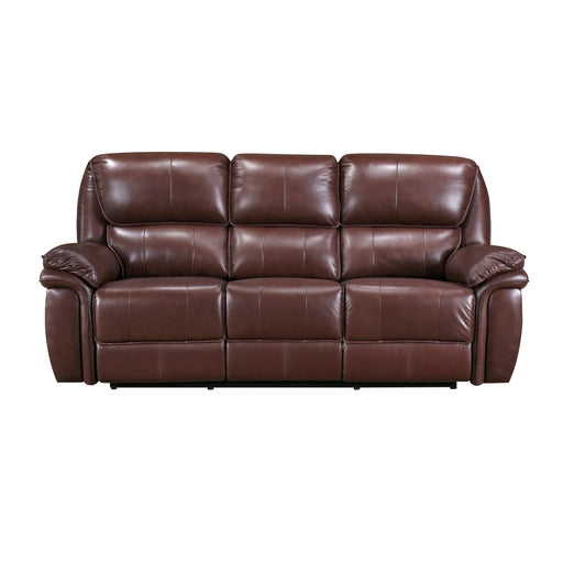 Lyman Double Reclining Sofa in Brown - 8588BR-3 - FAMSA Furniture (TX)