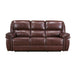 Lyman Double Reclining Sofa in Brown - 8588BR-3 - FAMSA Furniture (TX)