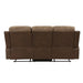Glendale 2pc Set: Sofa, Love in Brown - 8599BR*2 - FAMSA Furniture (TX)