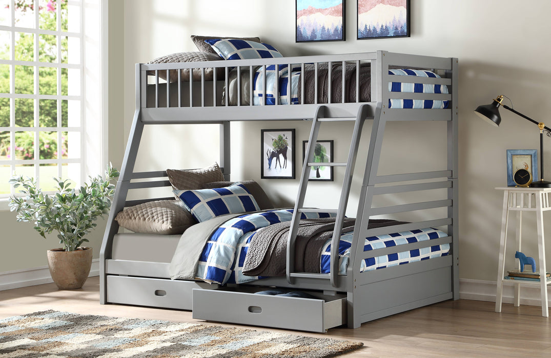 Jason Bunk Bed (T/F) w/Storage - Image 4