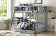 Jason Bunk Bed (T/F) w/Storage - Image 4