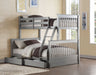 Haley II Bunk Bed (T/F) w/Storage - Image 7