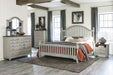 Mossbrook Mirror in Gray/Brown - 1568-6 - FAMSA Furniture (TX)