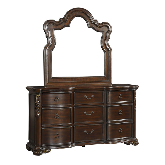 Royal Highlands Mirror in Cherry - 1603-6 - FAMSA Furniture (TX)