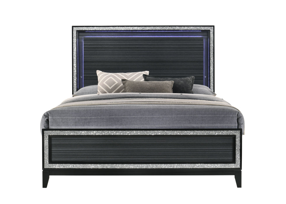 Haiden Eastern King Bed w/LED - Image 8