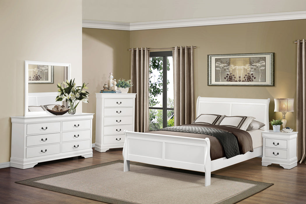 Mayville Nightstand in White - 2147W-4 - FAMSA Furniture (TX)