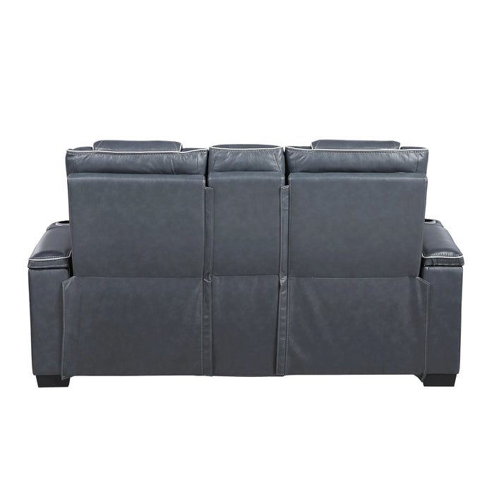 Apex Power Double Reclining Love Seat With Center Console