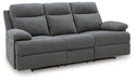 Side-Swipe Reclining Sofa with Drop Down Table - FAMSA Furniture (TX)