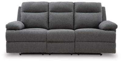 Side-Swipe Reclining Sofa with Drop Down Table - FAMSA Furniture (TX)