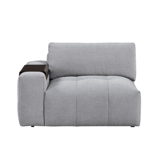 9155GY-1L Left Side Chair with one Arm image
