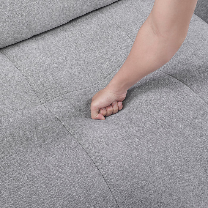 9155GY-1R Right Side Chair with one Arm image