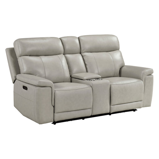 9199TPE-2PWH Power Double Reclining Love Seat with Power Headrest and Center Console image