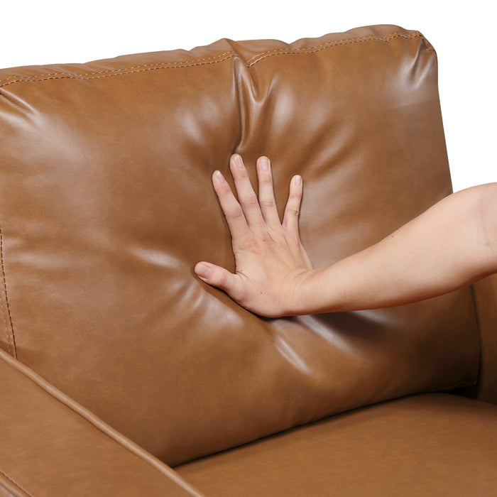 Malcolm Loveseat in Brown - 9203BRW-2 - FAMSA Furniture (TX)