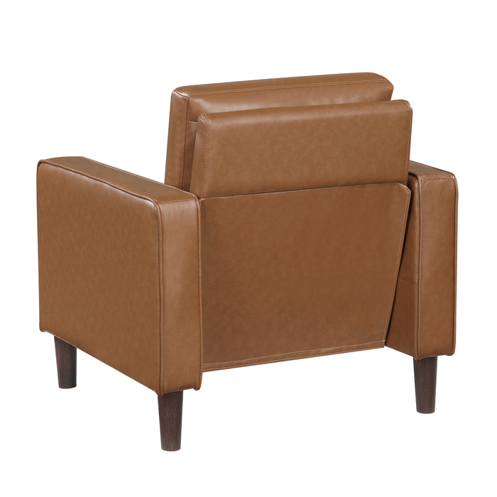 Malcolm Chair in Brown - 9203BRW-1 - FAMSA Furniture (TX)