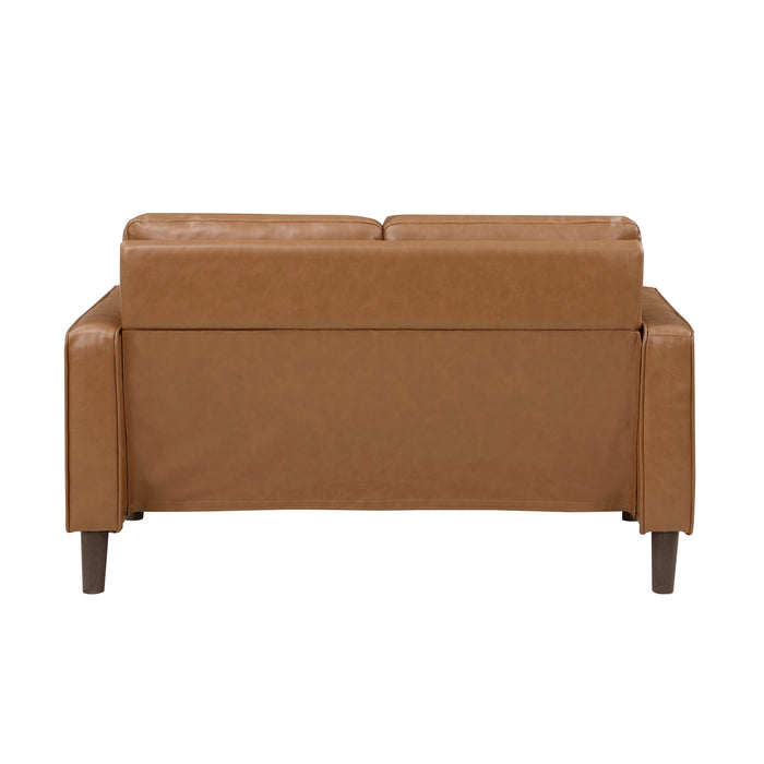 Malcolm Loveseat in Brown - 9203BRW-2 - FAMSA Furniture (TX)