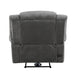 Brennen Power Reclining Chair in Gray - 9204CC-1PW - FAMSA Furniture (TX)