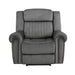 Brennen Power Reclining Chair in Gray - 9204CC-1PW - FAMSA Furniture (TX)