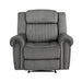 Brennen Reclining Chair in Gray - 9204CC-1 - FAMSA Furniture (TX)