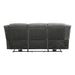 Brennen Power Double Reclining Sofa in Gray - 9204CC-3PW - FAMSA Furniture (TX)