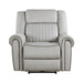 Brennen Power Reclining Chair in Gray - 9204MT-1PW - FAMSA Furniture (TX)