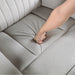 Brennen Power Double Reclining Sofa in Gray - 9204MT-3PW - FAMSA Furniture (TX)