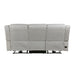 Brennen Power Double Reclining Sofa in Gray - 9204MT-3PW - FAMSA Furniture (TX)