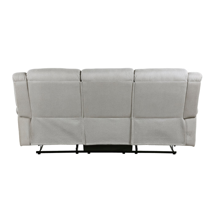 Brennen Double Reclining Sofa in Gray - 9204MT-3 - FAMSA Furniture (TX)