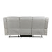 Brennen Double Reclining Sofa in Gray - 9204MT-3 - FAMSA Furniture (TX)